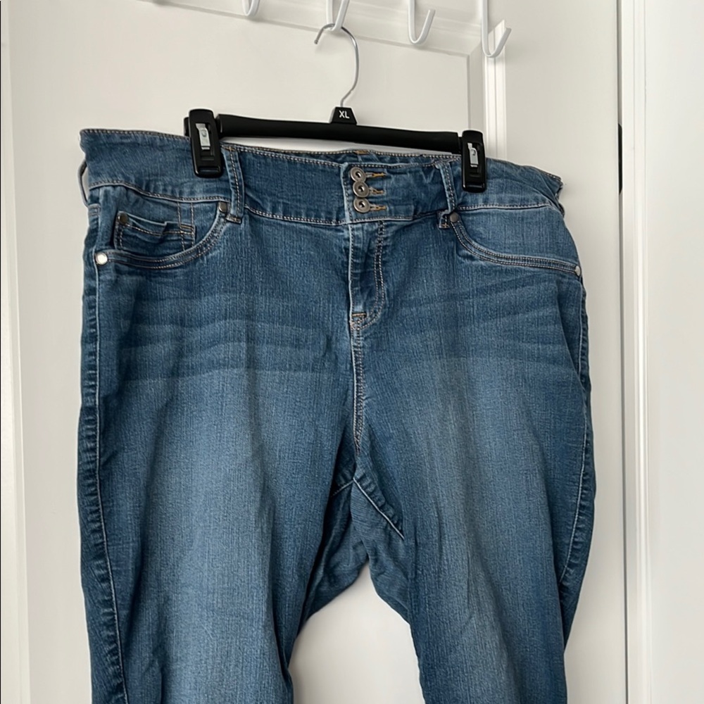 Torrid Jegging Blue Denim Jeans - 22s